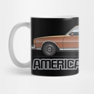 America Brown Mug
